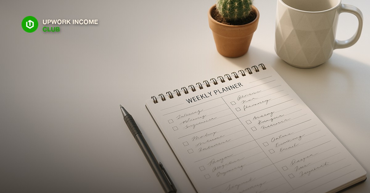 Upwork Income Club - building a consistent pipeline of freelance work on Upwork
